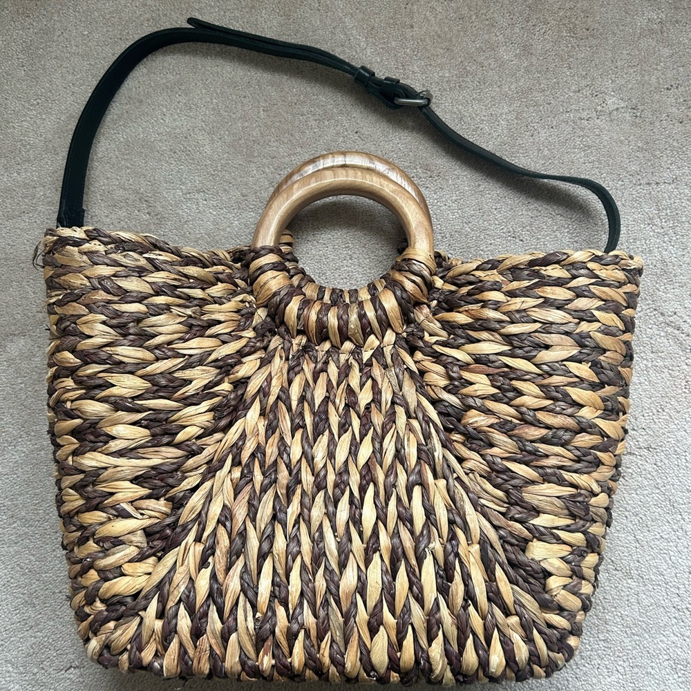 Patricia Nash Brown and Tan Satchel Bag